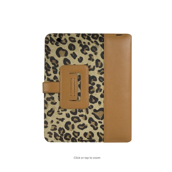 Bodhi - Leather Portfolio Case for Apple® iPad® 2 - Cheetah - Picture 3 of 9